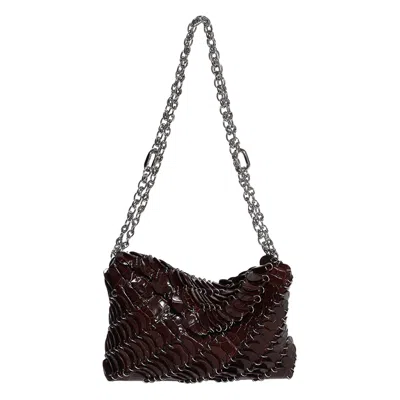 Pre-owned Rabanne Sac A Main 'brown Croco/silver' | Women's Size Onesize