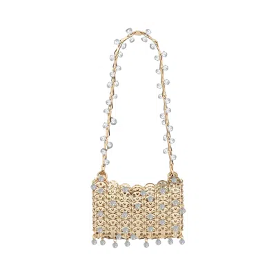 Pre-owned Rabanne Sac A Main 'gold/crystal' | Women's Size Onesize