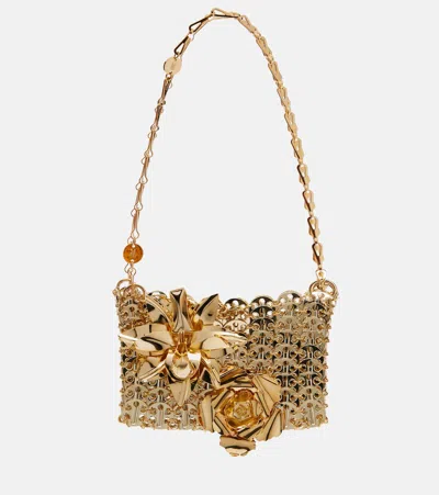 Rabanne Sac A Main Small Shoulder Bag In Gold