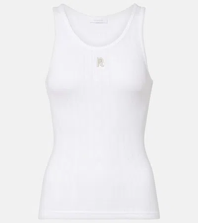 RABANNE SEMI-SHEER COTTON T-SHIRT