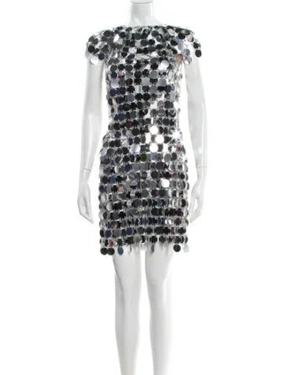 Pre-owned Rabanne Sequin Mini Dress
