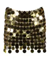 Rabanne Sequin Mini Skirt