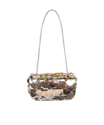 Rabanne Sequin-embellished Chain-strap Shoulder Bag In Multi