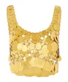 Rabanne Sequinned Cropped Top