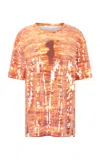 Rabanne Sequined T-shirt Mini Dress In Multi
