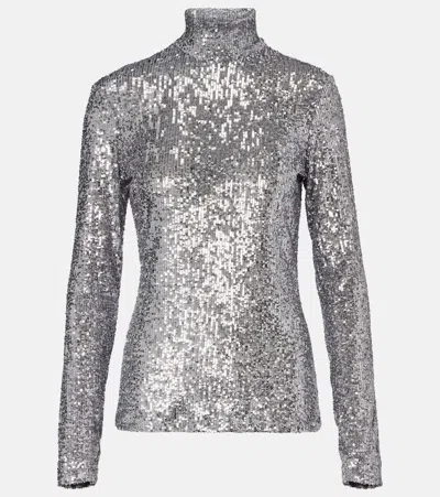 RABANNE SEQUINED TOP