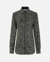 Rabanne Sequin-embellished Long-sleeves Shirt In Black