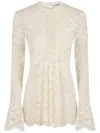 Rabanne Lace Long-sleeve Top In P Ivory