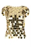 Rabanne Top Short Sleeve Sweater Clothing