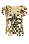 Rabanne Top Short Sleeve Sweater Clothing