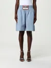 Rabanne Shorts  Damen Farbe Blau In Blue