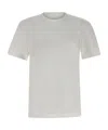 Rabanne Short Sleeve T-shirt In White