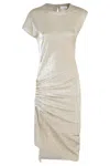 Rabanne Short-sleeved Draped Robe