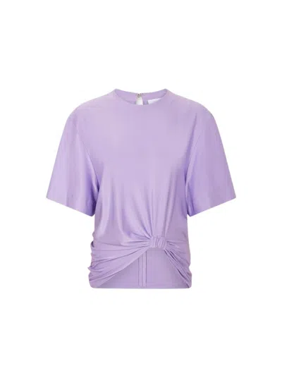 RABANNE RABANNE SHORT SLEEVES TOP LAVENDER