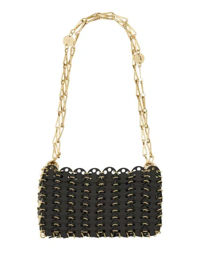 Rabanne Shoulder Bag "1969" In Black