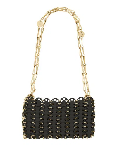 Rabanne Shoulder Bag "1969" In Black