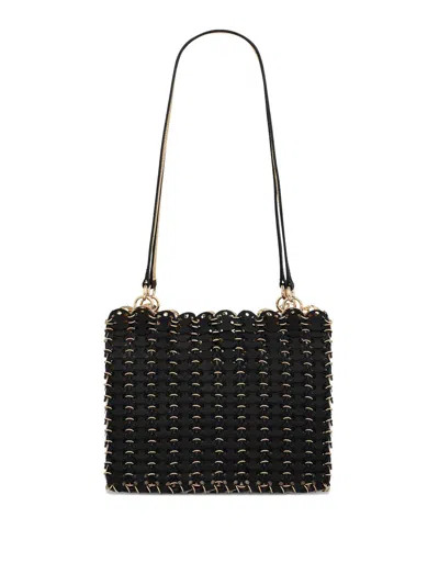 Rabanne Shoulder Bag In Black