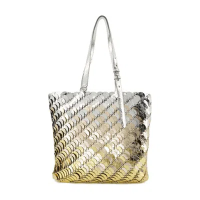 Rabanne Shoulder Bag In Gold