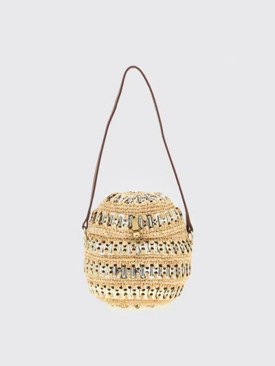 Rabanne Shoulder Bag  Woman Color Beige In Sand