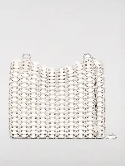 Rabanne Shoulder Bag  Woman Color Silver