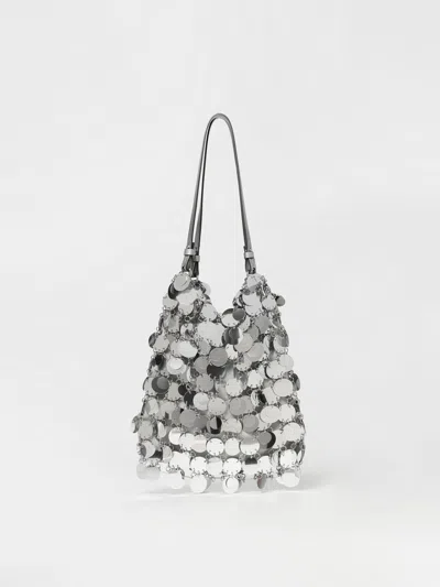 Rabanne Shoulder Bag  Woman Color Silver
