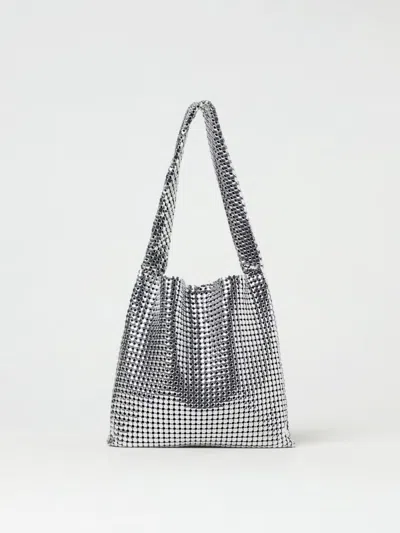 Rabanne Shoulder Bag  Woman Color Silver