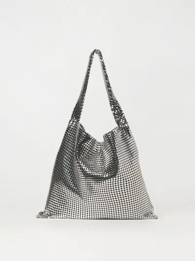 Rabanne Shoulder Bag  Woman Color Silver