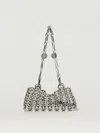 Rabanne Shoulder Bag  Woman Color Silver