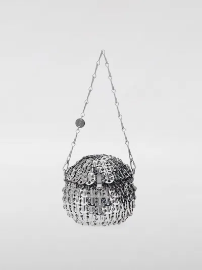 Rabanne Shoulder Bag  Woman Color Silver