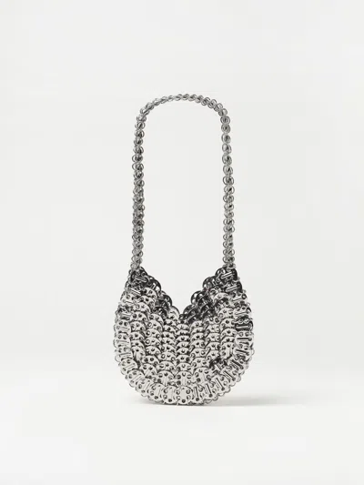 Rabanne Shoulder Bag  Woman Color Silver