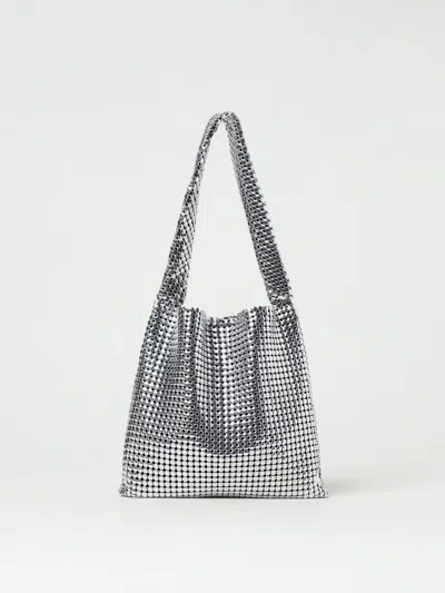 RABANNE SHOULDER BAG RABANNE WOMAN COLOR SILVER,G00137061