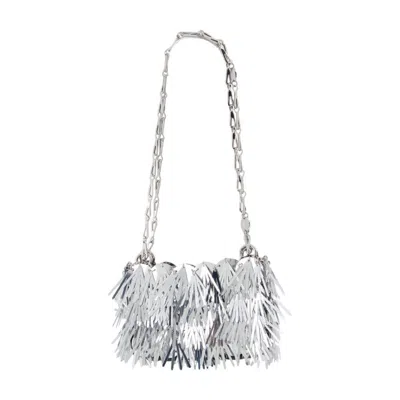 Rabanne Shoulder Bag In Silver