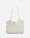 Rabanne Hand-assembled Shoulder Bag In White