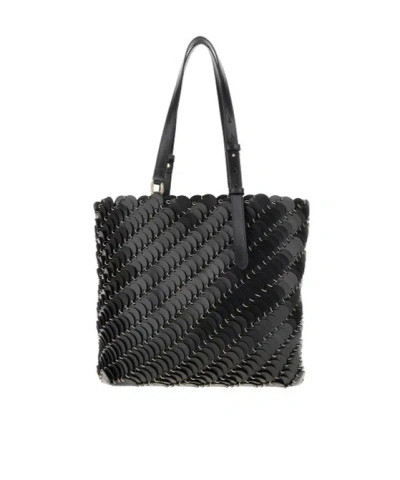 Rabanne Shoulder Bag With Handle In Black