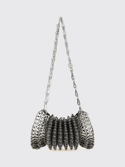 Rabanne Shoulder Bag Woman Color Silver