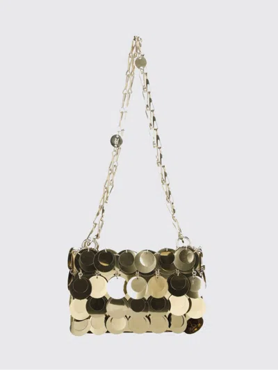 Rabanne Shoulder Bag Woman  In Gold