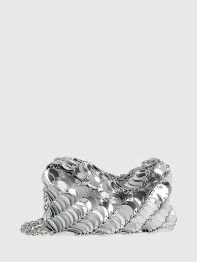 Rabanne Shoulder Bag Woman  In Silver