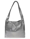 Rabanne Pixel Aluminum Tote
