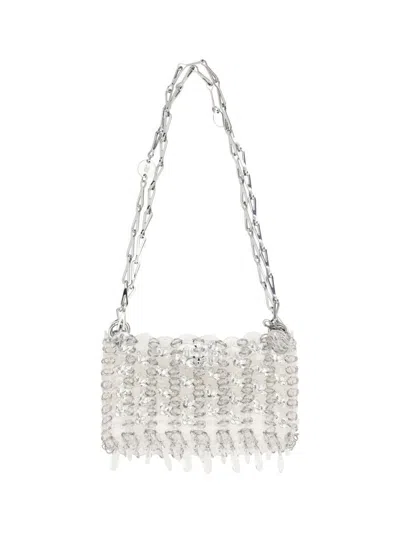 Rabanne Shoulder Bags In Silver