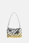 Rabanne Shoulder Clutch Paco In Gold