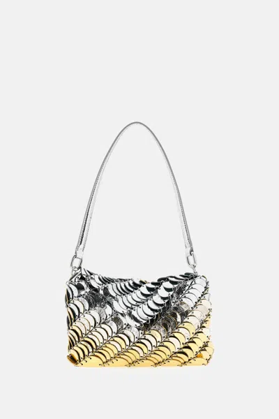 Rabanne Shoulder Clutch Paco In Gold