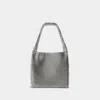 Rabanne Medium Silver Pixel Shoulder Bag - Aluminium - Silver In Silver