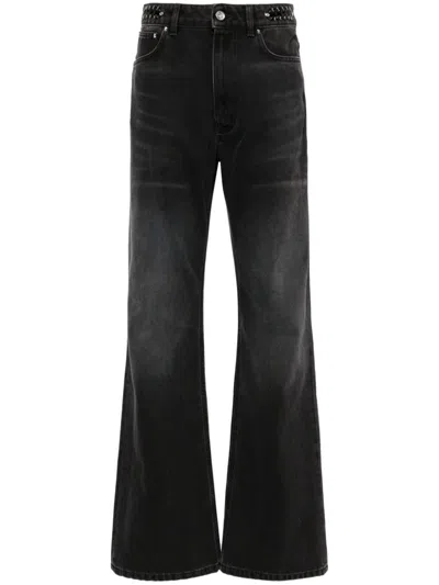 Rabanne Signature Jeans In Black
