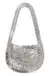 Rabanne Silver 1969 Moon Bag In Silver