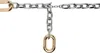 Rabanne Silver & Gold Xl Link Belt In M089 Silver / Gold
