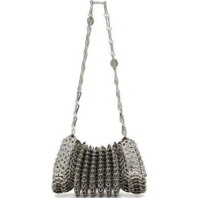 Rabanne Silver Brass Shoulder Bag
