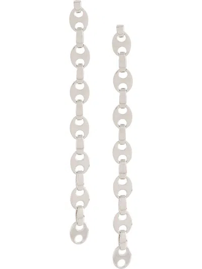 Rabanne Nano Silver-tone Earrings