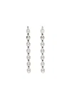 Rabanne Orecchini Eight Nano Argento In Silver