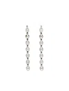 Rabanne Orecchini Eight Nano Argento In Silver