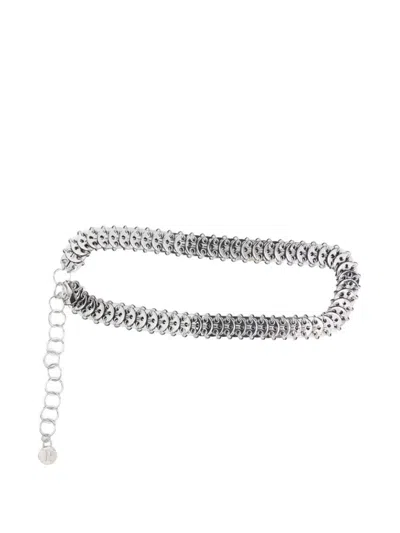 Rabanne Silver Classic Belt